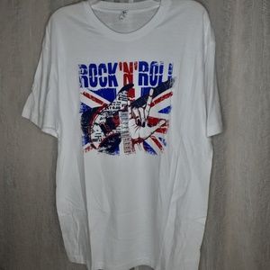 Tultex Rock‎ and Roll Large unisex PreshrunkT-Shirt